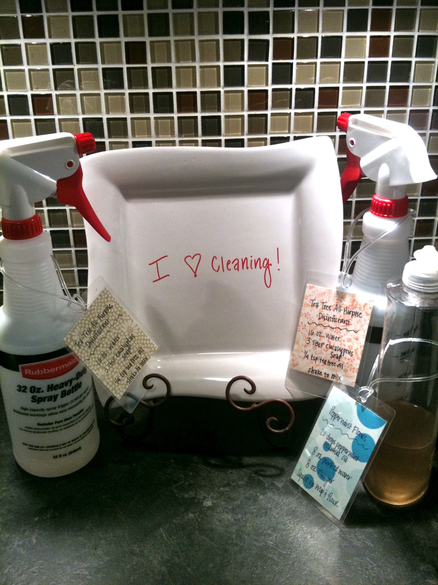 Homemade Natural Cleaning Products